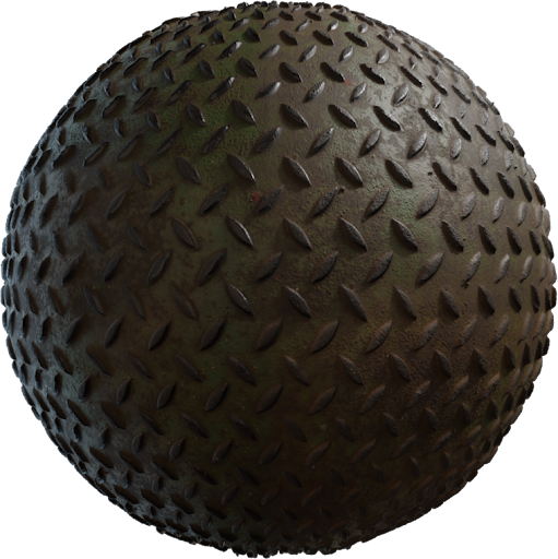 Rusted Metal PBR Texture Workflow