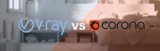 The Differences Between V-Ray and Corona Render for 3D Architectural Visualization — article illustration