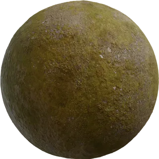 Aerial Grass Rock PBR 4K Stone