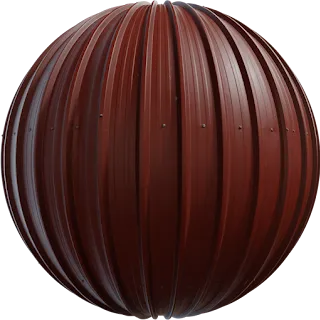 Box Profile Metal Sheet PBR 4K Metal