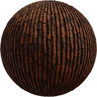 Clay Roof Tiles PBR 4K Tiles