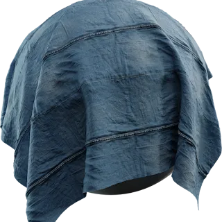 Denim Fabric PBR 4K Fabric