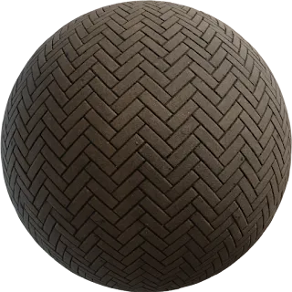 Herringbone Pavement PBR 4K Floor