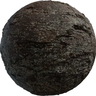 Lichen Rock PBR 4K Stone