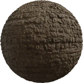 Medieval Wall 02 PBR 4K Wall