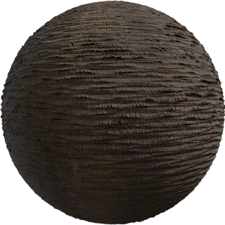 Palm Bark PBR 4K Wood