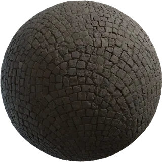 Patterned Cobblestone PBR 4K Stone