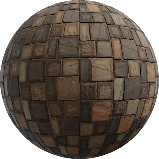 Patterned Paving 02 PBR 4K Floor