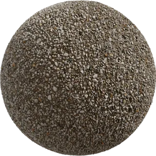 Pebble Cemented Floor PBR 4K Floor