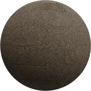 Pebble Embedded Pavement PBR 4K Floor
