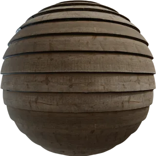 Planks Brown 10 PBR 4K Wood