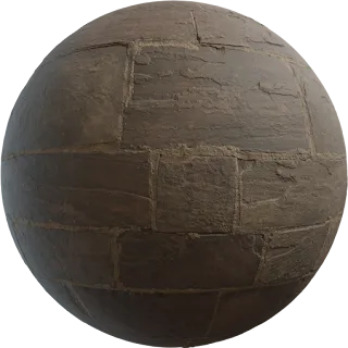Red Sandstone Pavement PBR 4K Stone