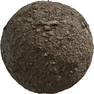 River Small Rocks PBR 4K Stone