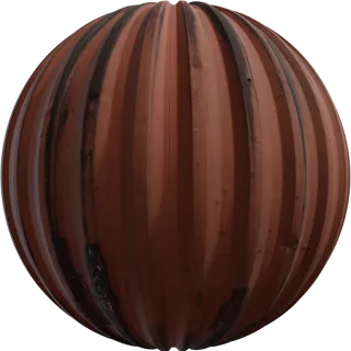 Rusty Painted Metal PBR 4K Metal