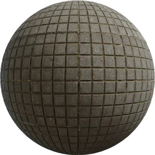 Square Floor Patern 01 PBR 4K Floor