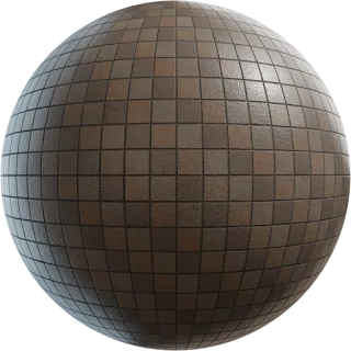 Square Tiles 03 PBR 4K Tiles