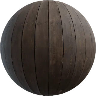 Weathered Planks PBR 4K Wood