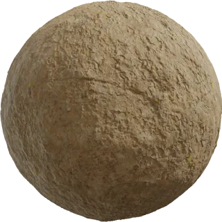 Worn Rock Natural 01 PBR 4K Stone