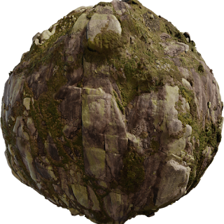 Aerial Rocks 02 PBR 4K Stone
