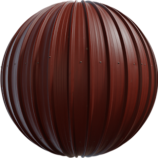 Box Profile Metal Sheet PBR 4K Metal