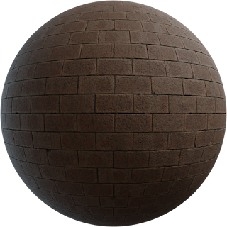 Brick Floor 02 PBR 4K Floor