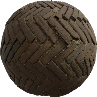 Brick Floor PBR 4K Floor