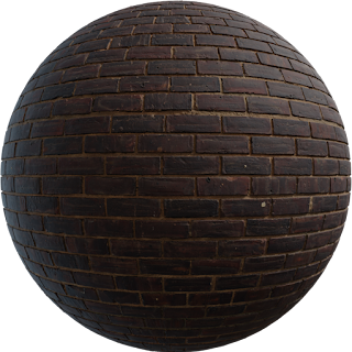 Brick Wall 10 PBR 4K Wall