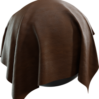 Brown Leather PBR 4K Leather