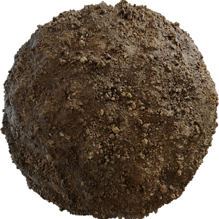 Brown Mud Dry PBR 4K PBR