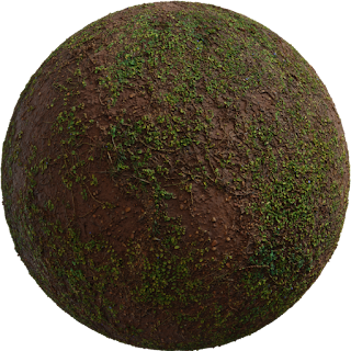 Brown Mud Leaves 01 PBR 4K PBR