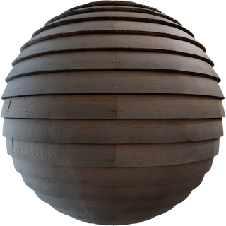 Brown Planks 04 PBR 4K Wood