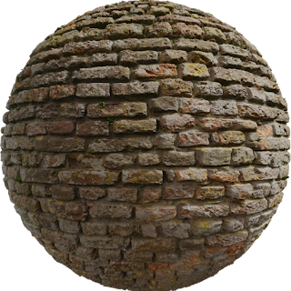 Castle Brick 01 PBR 4K Wall