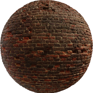 Castle Brick 07 PBR 4K Wall