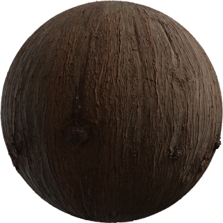 Chinese Cedar Bark PBR 4K Wood