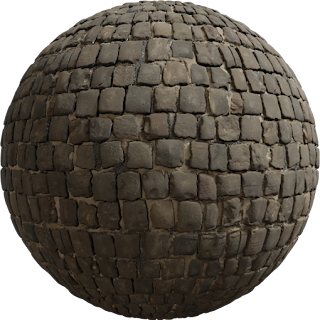 Cobblestone Floor 02 PBR 4K Floor