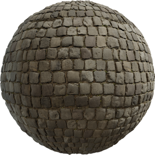 Cobblestone Floor 03 PBR 4K Floor