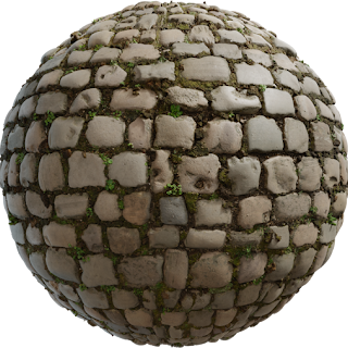 Cobblestone Floor 04 PBR 4K Floor