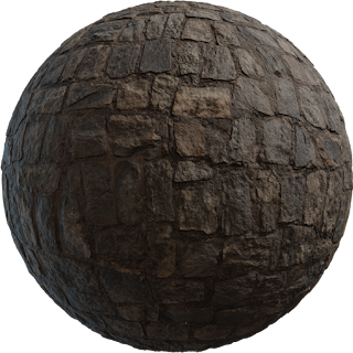 Cobblestone Floor 06 PBR 4K Floor
