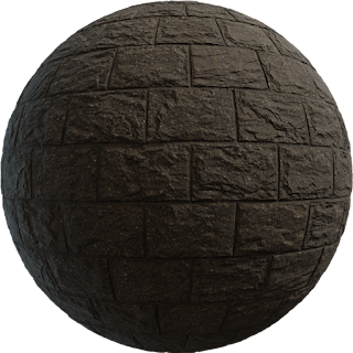 Concrete Block Wall PBR 4K Concrete