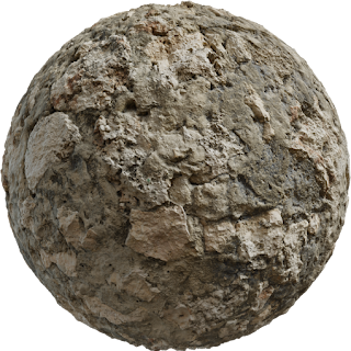 Coral Fort Wall 02 PBR 4K Wall