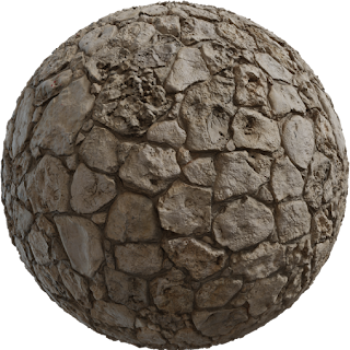 Coral Stone Wall PBR 4K Stone