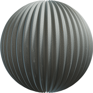 Corrugated Iron PBR 4K PBR