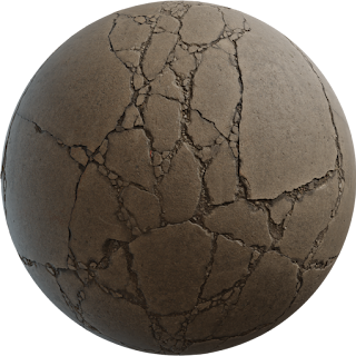 Cracked Concrete PBR 4K Concrete