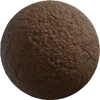 Cracked Red Ground PBR 4K Ground