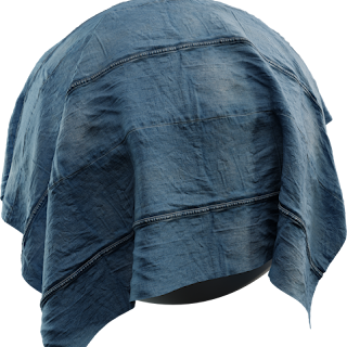 Denim Fabric PBR 4K Fabric