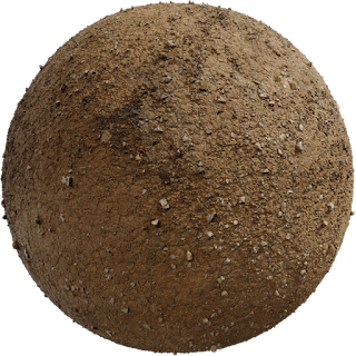 Dry Ground Rocks PBR 4K Ground