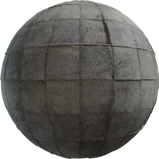 Large Floor Tiles 02 PBR 4K Floor