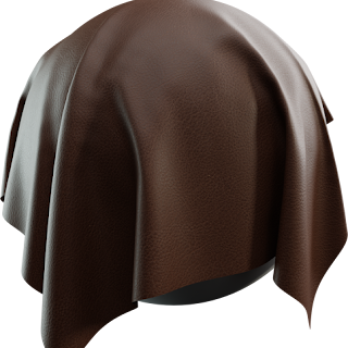 Leather Red 02 PBR 4K Leather