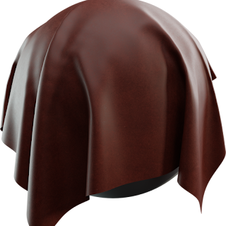 Leather Red 03 PBR 4K Leather