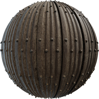 Medieval Wood PBR 4K Wood